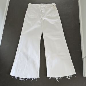 Mother Denim Patch Pocket Roller Fray Sz 30